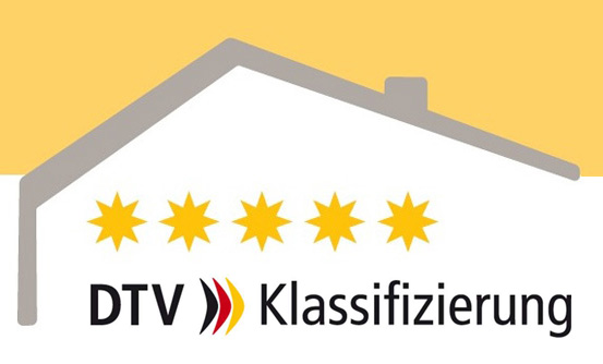 Klassifiziert mit 5 Sternen durch den DTV